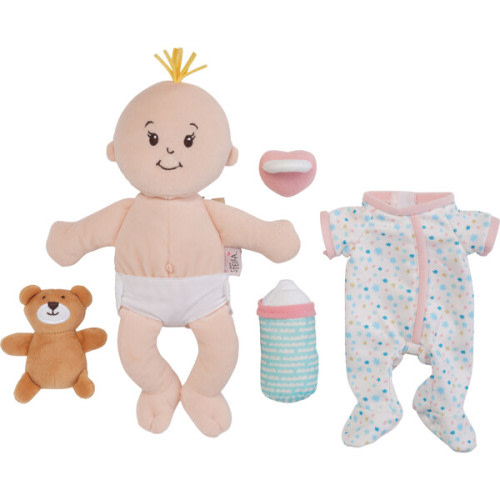 Love, Stella Sleepy Time Set Peach Doll - Manhattan Toy | Maisonette