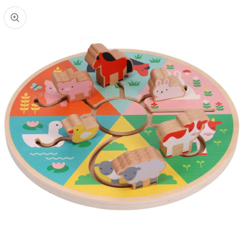 Farm Animals Wooden Sliding Maze – American Farm Company