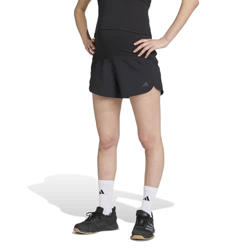 Adidas Womens Pacer Stretch Woven Training Maternity Shorts