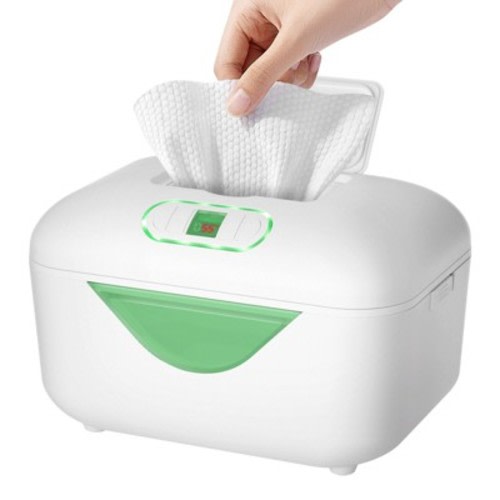 Swtroom Wipe Warmer Baby Wet Wipes Dispenser with LED Night Light