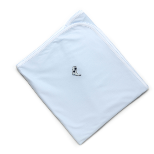 Baby Boy Cowboy Boot Blanket