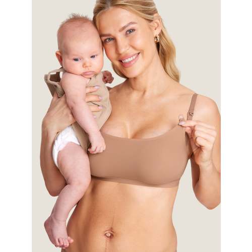 MOMANDA Women's Inbarely® Scoop Nursing Bra