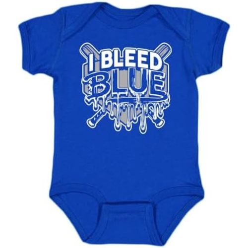Xtreme Apparrel I Bleed City Colors Kid's Bodysuit for Baseball Fans