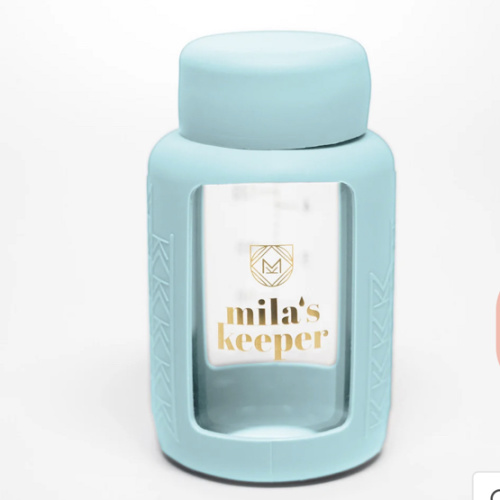 Glass Breast Milk Storage Bottles (Set of 2) WIDE
