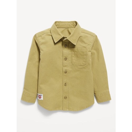Long-Sleeve Pocket Ripstop Shirt for Toddler Boys | Old Navy