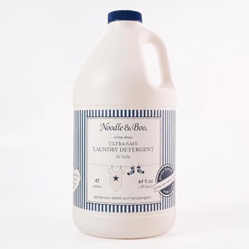 Noodle & Boo Baby Laundry Essentials Ultra-Safe Laundry Detergent, 64 Fl Oz (Pack of 1)