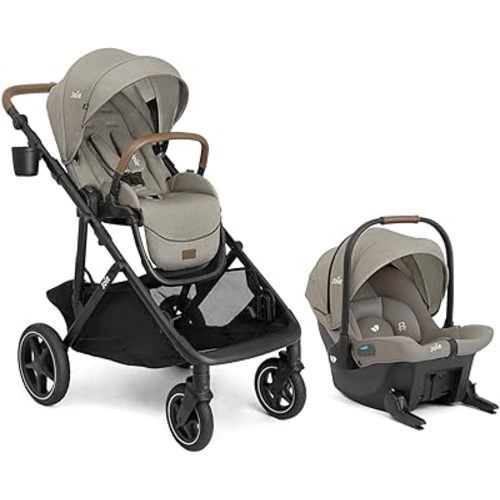 Chive and Mint Latch - All-in-One Convertible Single-to-Double Modular Stroller with 20+ Customizable Modes & All-Terrain Wheels, and Baseless Infant Car Seat Travel System (Dove)