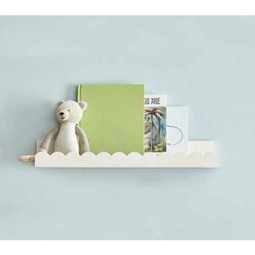 Scalloped  Book Ledge, 2 Ft