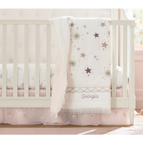 Tutu du Monde Stars Baby Quilt | Pottery Barn Kids