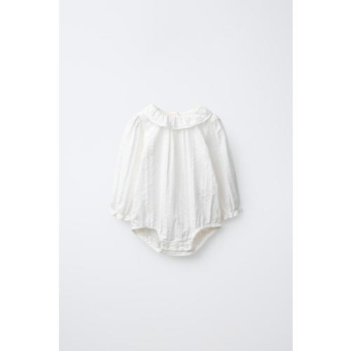 VAINICA BODYSUIT - Ecru | ZARA United States