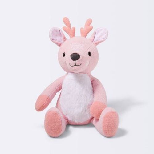 Plush Deer Stuffed Animal - Cloud Island™ Pink