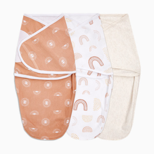 Essentials Cotton Wrap Swaddles (3 Pack) - Keep Rising