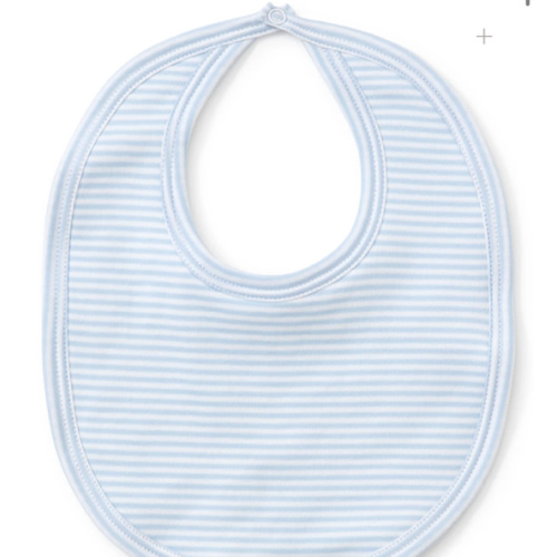 Simple Stripes Blue Bib