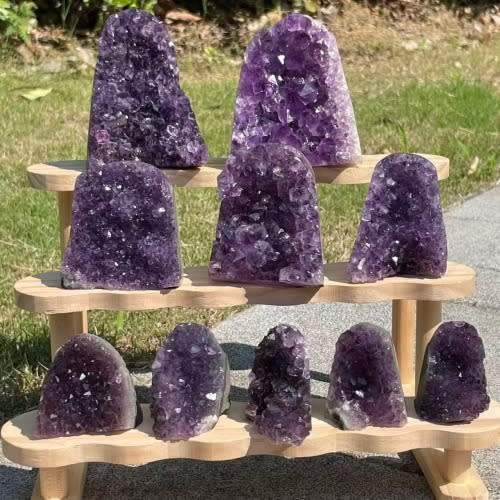 Natural Amethyst Geode Cluster , Amethyst mineral specimen，Home decoration, Energy Crystal, gifts,Reiki healing