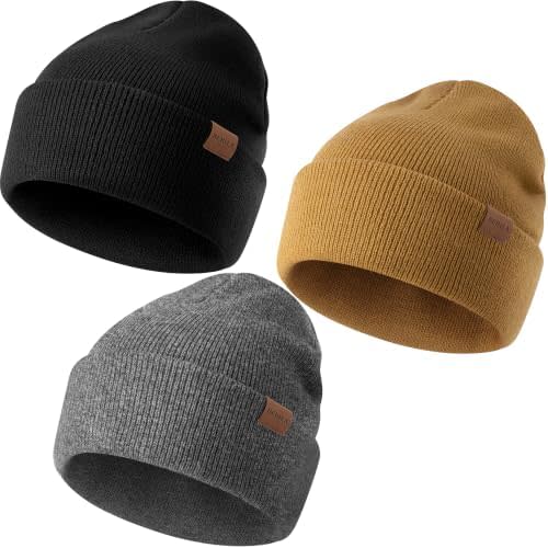 Baby Beanie Toddler Infant Winter Hats kids Warm Knit Caps for Boys Girls
