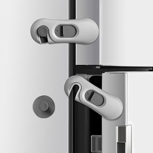 NiceTCU 5-Pack Child Proof Refrigerator Lock with 3M Adhesive