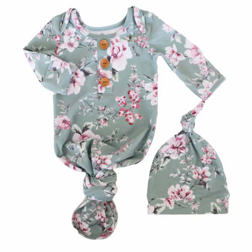 Printed Knot Gowns for Girls | Best Sellers