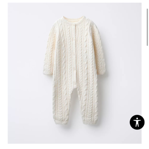 CABLE KNIT JUMPSUIT - Ecru | ZARA United States