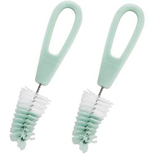 Simba Rotary Nipple Brush (Green, Set of 2)