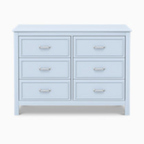 daVinci Charlie 6-Drawer Double Dresser - Powder Blue