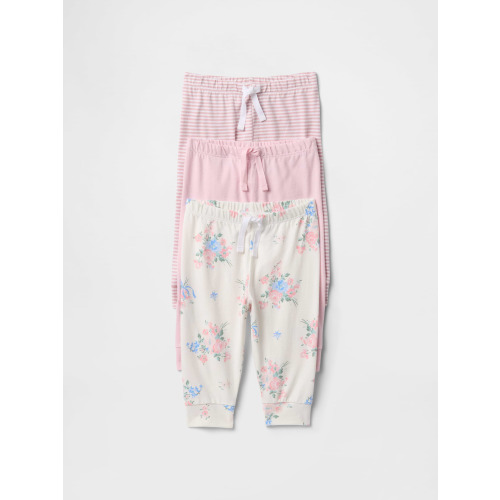 Baby First Favorites Organic Cotton Pull-On Pants (3-Pack)