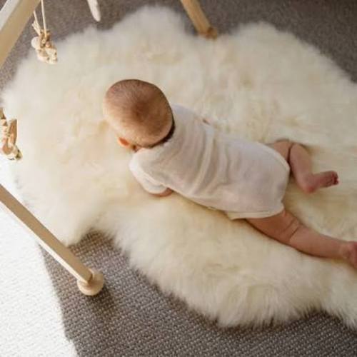 Babycare Sheepskin Baby Rug | Long Wool & Short Wool