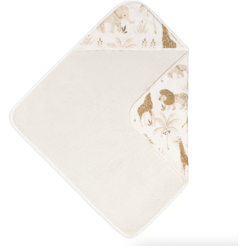 Kendi Baby Hooded Towel (Safari Animal)