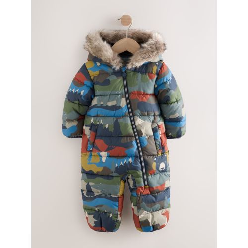 Woodland Character Shower Resistant Snowsuit (3mths-7yrs)