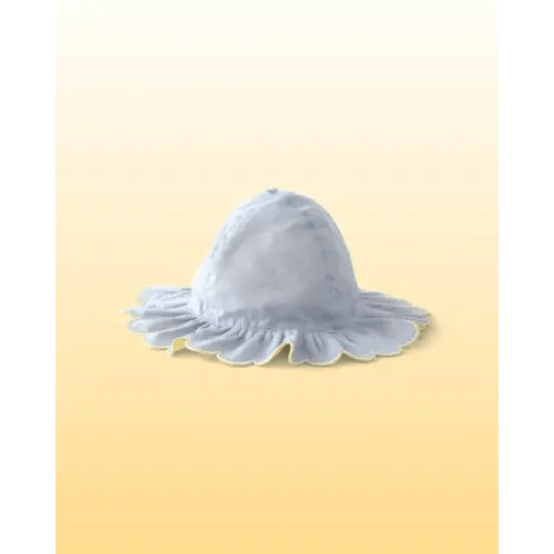 Baby Girl Scalloped Sunhat - Blue - OshKosh B'gosh | Carter's