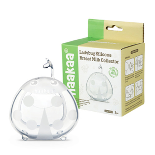 HAAKAA Ladybug 75mL Silicone Breast Milk Collector 1 Each