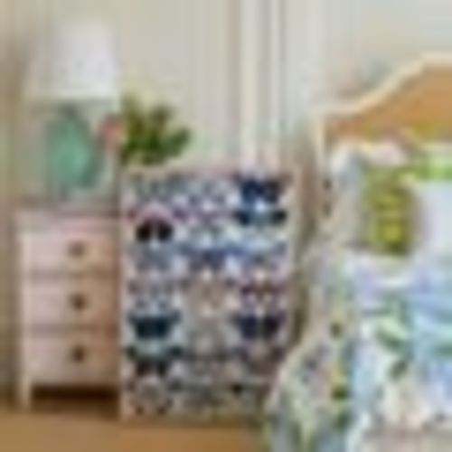 Schmetterling Wall Art Print: Blaues Chinoiserie Pop Poster