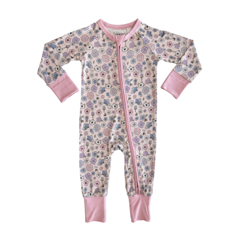 Butterfly Kisses Zipper Romper – In My Jammers