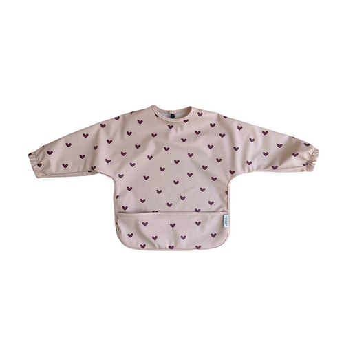 Strawberry kisses - Long Sleeved Bib