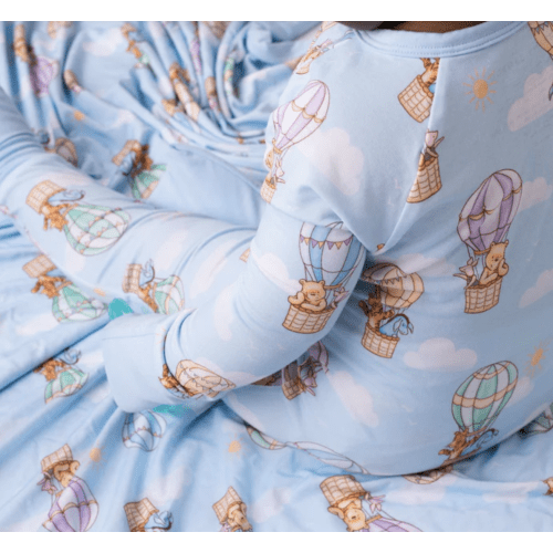 Bear In The Air Zip Romper – Dreamy Bamboo