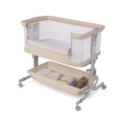 Baby Bassinet Bedside Sleeper with6-Level Adjustable Height