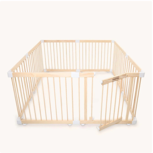 HARPPA Wooden Baby Gate - 60x71.5x24