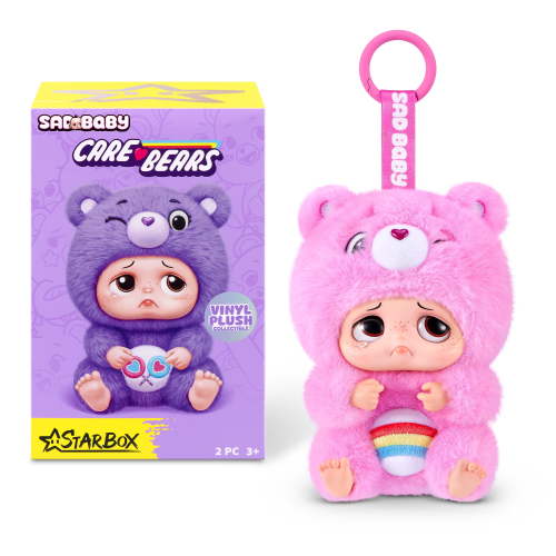 Sad Baby Care Bears Series 1 Blind Box Keychain by STARBOX - Surprise Collectible Toy for Ages 3+