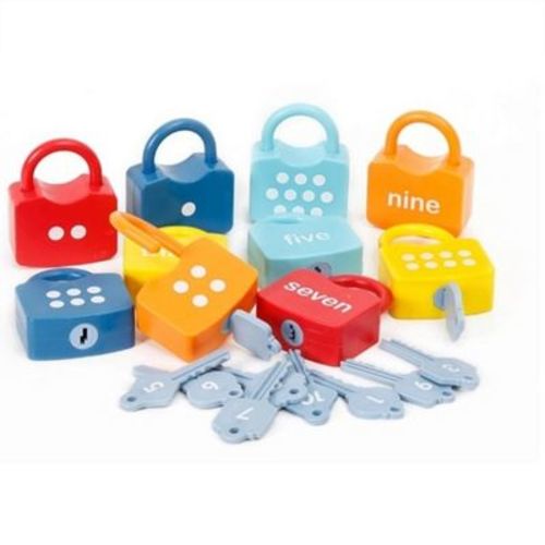 Kids Numeric Locks Learning Keys