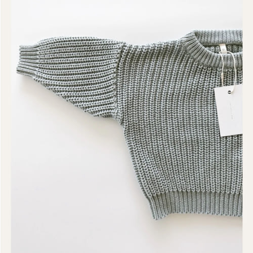 ‘Fog’ Chunky Knit Sweater