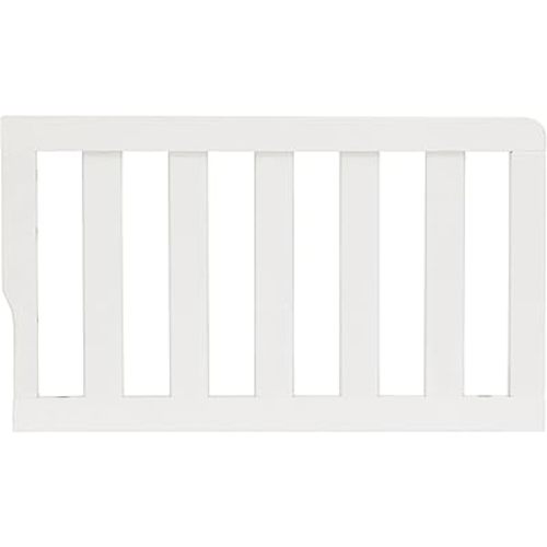 Dream On Me Toddler Guard Rail for Convertible Crib, Solid Wood Bed Rail for Toddler Bed Conversion, Cannoli Cream