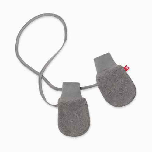 Zutano Cozie Fleece Lined Mitten - Grey