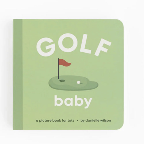 Left Hand Book House Golf Baby Book - Ruffle Me This