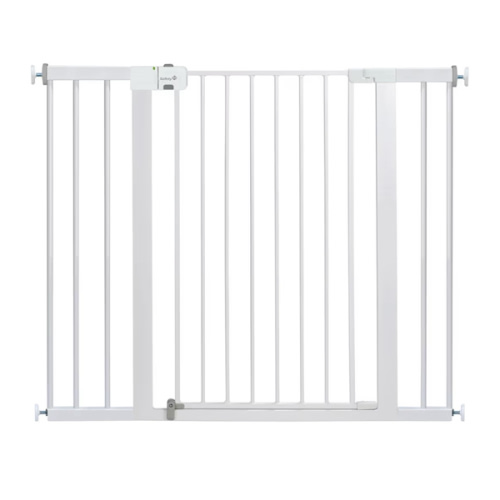 Safety 1st Extra Wide Baby Gate with Door: Premium Child Safety, Extra Tall Gate for Doorways, Dog Gates, Easy Installation, 36" Tall & Wide, Fits 29"-47"