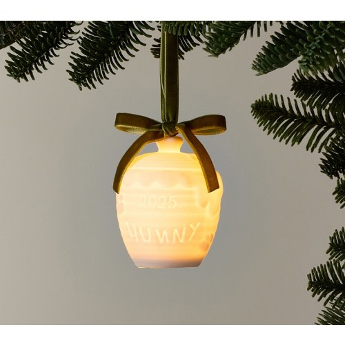 Disney's Winnie the Pooh Light-Up Dated Honey Pot Ornament