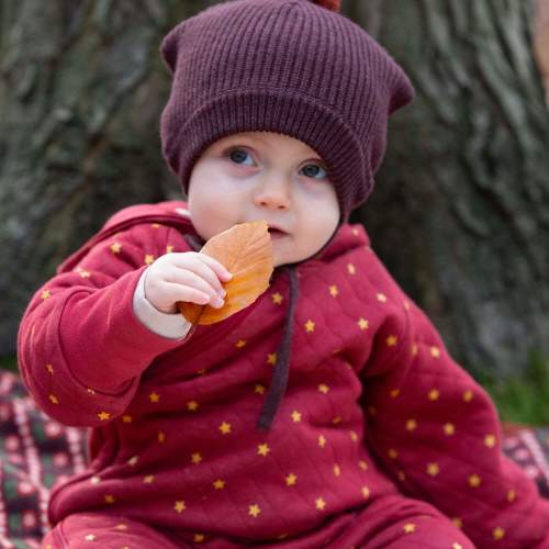 Red Stars Hooded Snug Suit – Little Green Radicals