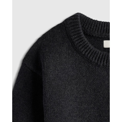 100% Organic Cotton Crewneck Sweater in Sky Blue