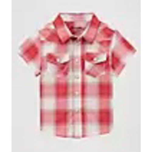 Little Boy Short Sleeve Western Snap Shirt | SALE | Wrangler®