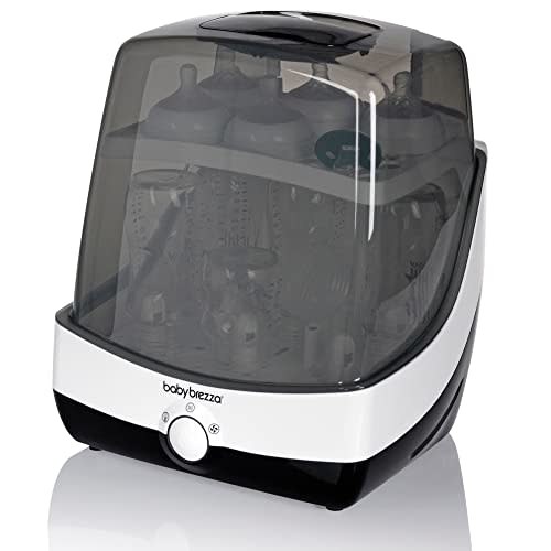 Baby Brezza Superfast Sterilizer Dryer, White on Black