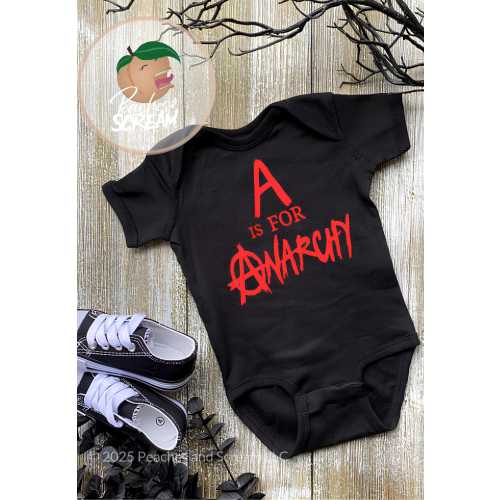 A is for Anarchy - Baby Onesie / Toddler Tee