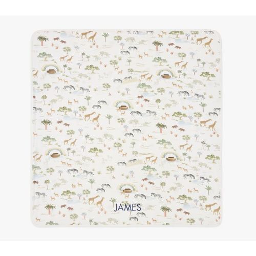 Noah's Ark Bamboo Viscose Baby Blanket